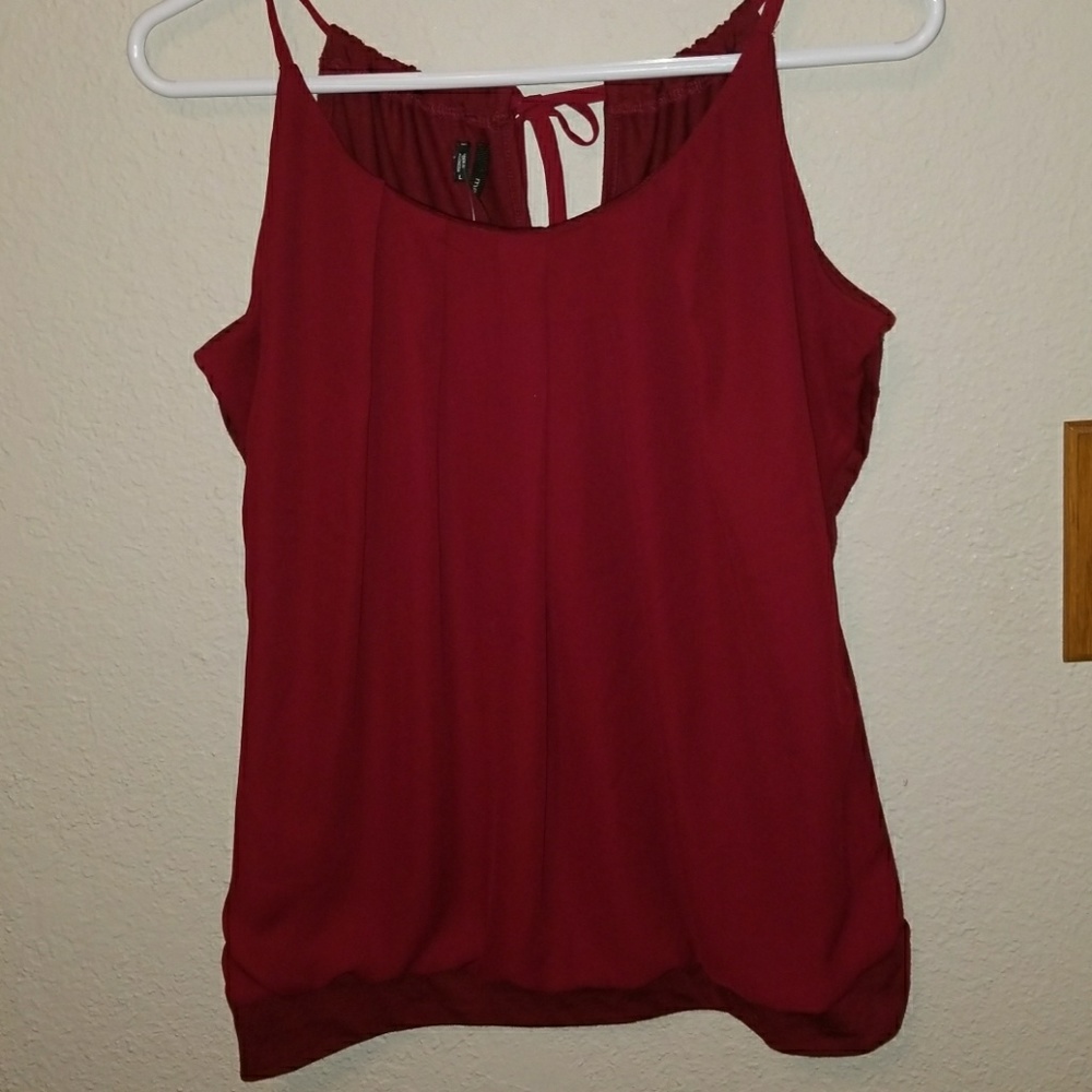 Maurices Red tank top